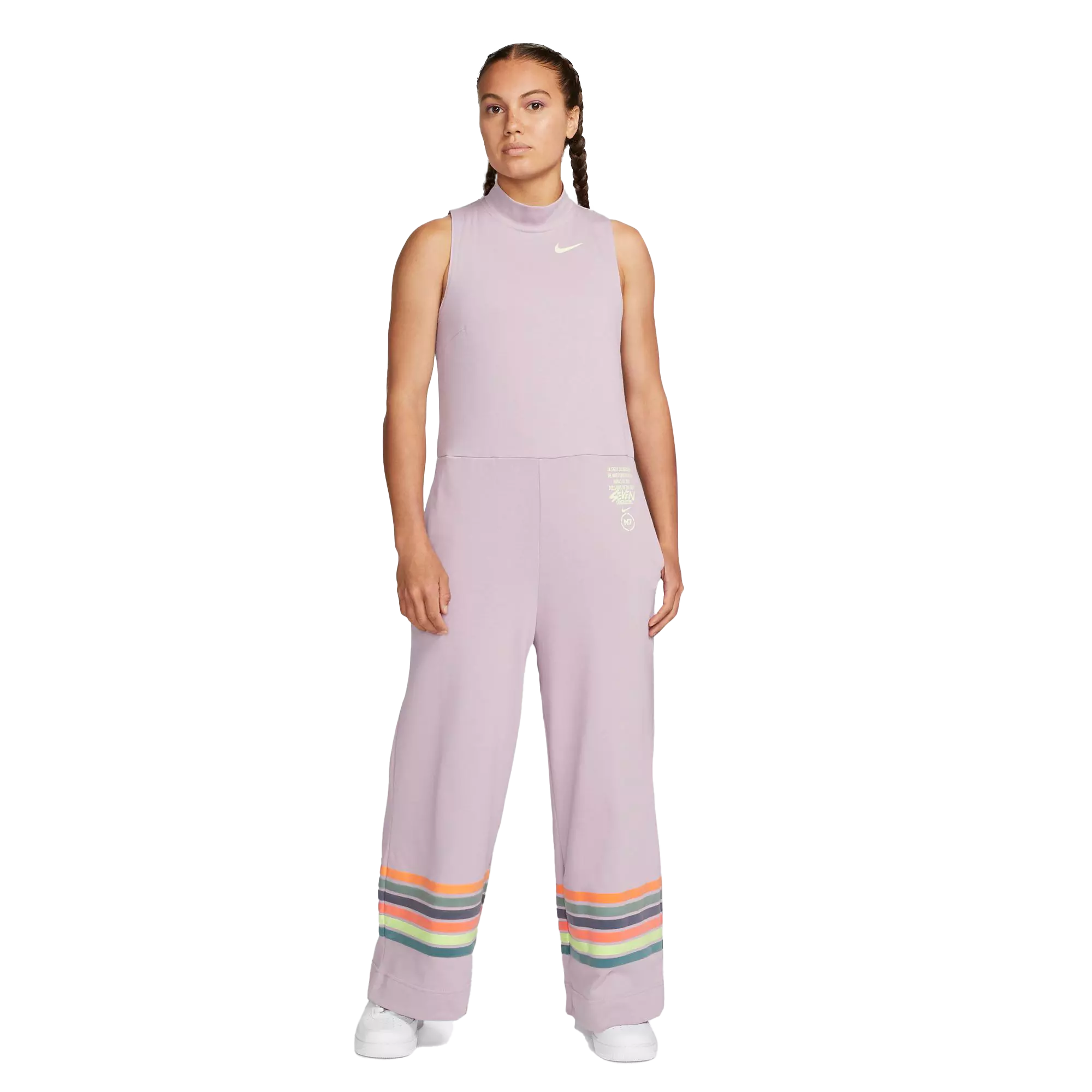 Nike jumpsuit womens store purple